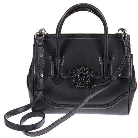 versace groupon bag|Versace black and white purses.